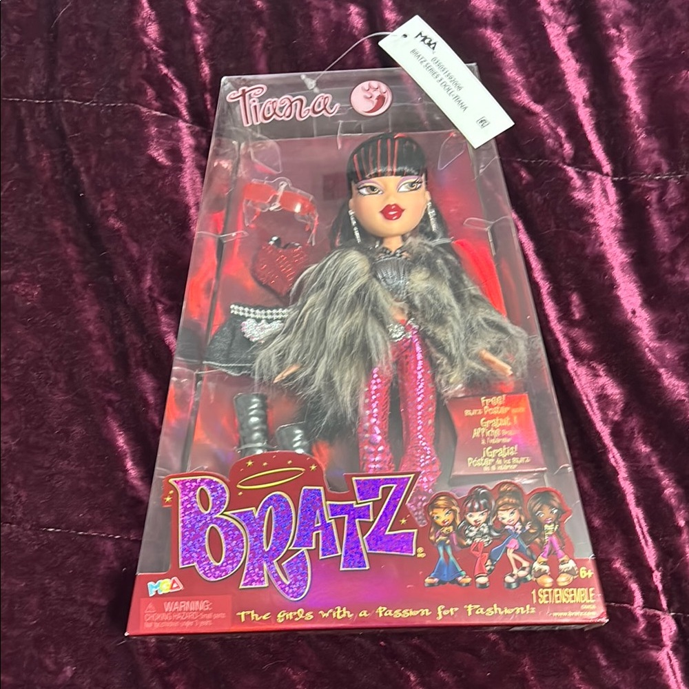 Bratz Tiana Doll with Fur Outfit PERFECT condition in box